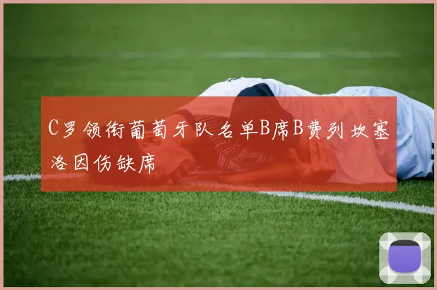 C罗领衔葡萄牙队名单B席B费列坎塞洛因伤缺席