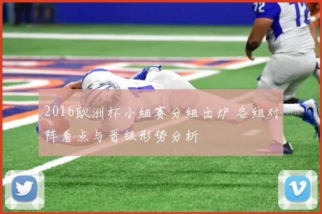 2016欧洲杯小组赛分组出炉 各组对阵看点与晋级形势分析