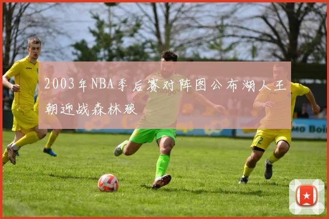 2003年NBA季后赛对阵图公布湖人王朝迎战森林狼