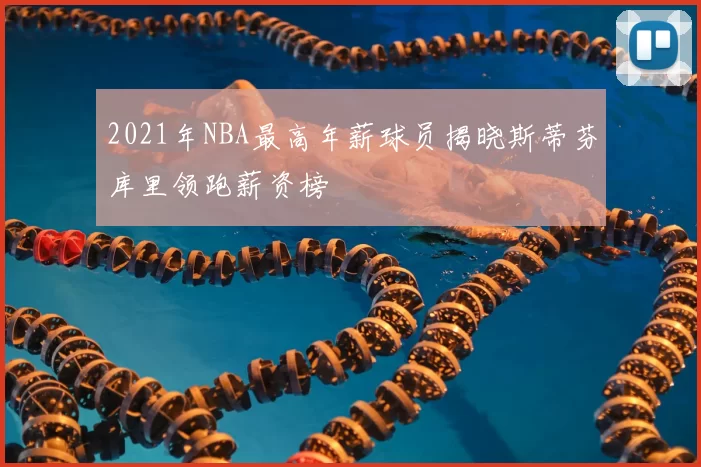 2021年NBA最高年薪球员揭晓斯蒂芬库里领跑薪资榜